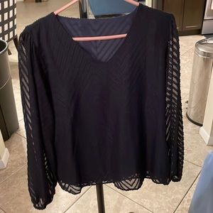 Brand New Navy Blouse